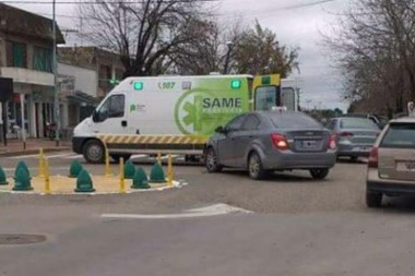 Chivilcoy: ya hubo un accidente en la polémica rotonda de los Conitos Havanna