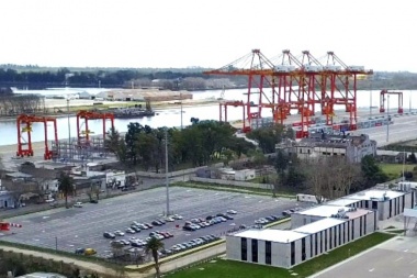 Una companía brasileña empieza a operar la terminal  de contenedores y es una señal de vida para el Puerto Fantasma La Plata