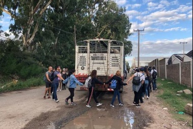 Veganos: denuncian que la Policía les impidió despedir a las vacas frente al frigorífico Gorina