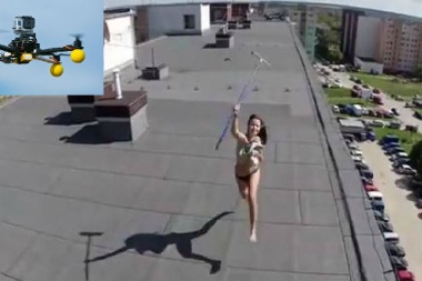 Ojito con andar espiando a la vecina: la municipalidad dará un curso para manejar drones