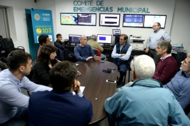 Lo inaugura Garro: La Plata tendrá un Comité de Emergencias con teconología premium