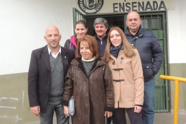 Chiche Duhalde bendijo a sus candidatos en Ensenada