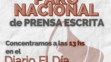 Trabajadores y trabajadoras de Prensa: otro paro nacional contra salarios bajo la línea de pobreza y precarización laboral