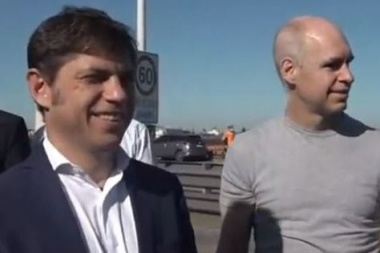 Acá se juega la vida, no hay Grieta que valga: Kicillof y Rodríguez Larreta juntos en un operativo de control de cuarentena