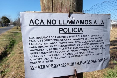 En Tolosa, un grupo de vecinos apuesta a tirarle a los chorros con oportunidades de rescatarse