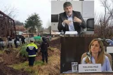 Terrenos flojos de papeles: Negrelli defendió las ordenanzas de Garro y "atendió" a Tolosa Paz