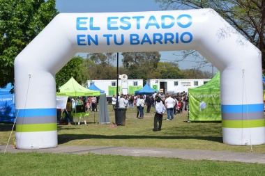 El Estado en tu Barrio: entre martes y viernes, todo se podrá tramitar en Villa Elisa