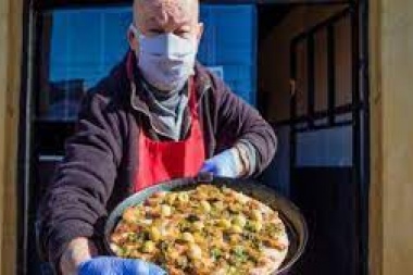 Argentina avanza: crearon la pizza de chinchulines y es furor en las redes sociales