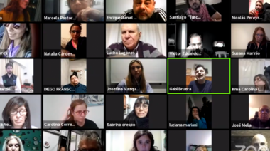 "En La Plata, cada vez más unidos", el mensaje del PJ platense en el ciber acto por Evita