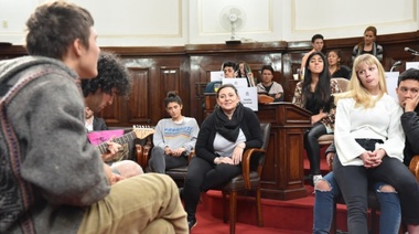Trabajaron más que algunos concejales: sesionó el Parlamento de la Juventud y se aprobaron cuatro proyectos