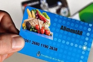 Suspenden hasta nuevo aviso la entrega de Tarjetas Alimentar