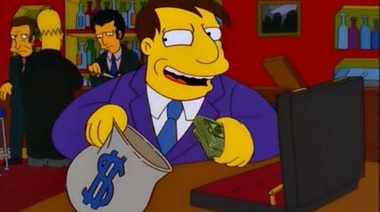 Ni en Los Simpson: el Intendente macrista de Zárate creó una tasa municipal que habrá que pagar por la inundación