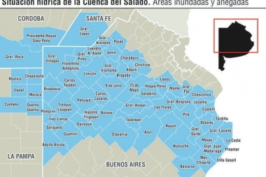 No hace falta que venga Irma: Buenos Aires es una provincia inundada y con pérdidas millonarias