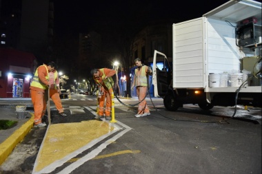 Encaran en La Plata obras viales "a favor del peatón"