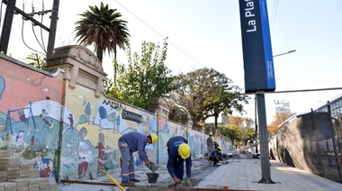Por obras en la Estación de Trenes, trasladan las paradas de micro de Avenida 1