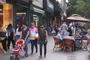 Pese a la queja de algunos comerciantes, se viene otra vez la calle 8 peatonal