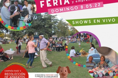 Con shows en vivo y otras atracciones arranca la Feria de artesanos y emprendedores de Brandsen