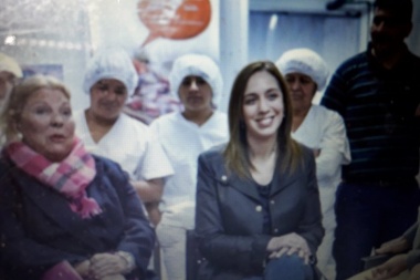 Vidal visitó en Pilar una fábrica que se levantó con ayuda de la Provincia