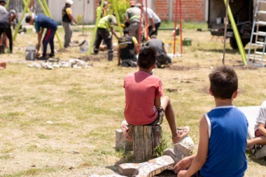 Tras varios intentos de toma, transforman un predio de Olmos en una plaza para los vecinos del barrio Centinela