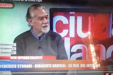 MIRA EL VIDEO En Ciudadanos, Storani se metió en la interna radical de La Plata que busca precandidato a intendente: "a mi me gusta Marcelo Uriarte"