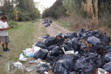 Ante la amenaza de multa por las pintadas, Saintout le cantó retruco a Garro
