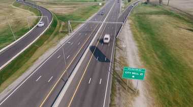 Rápida y Segura: Alak y Arteaga aunciaron la obra de la bajada City Bell de la autopista La Plata
