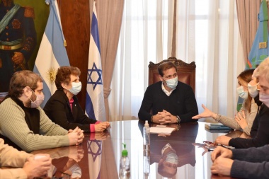 Inversiones, entrega de mobiliario y otros acuerdos: Garro y Castagnet recibieron a la embajadora de Israel