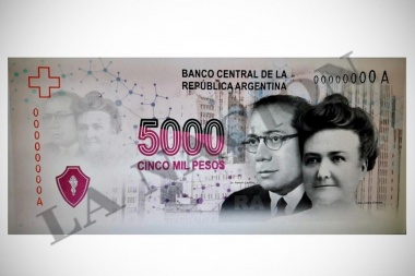 Al presidente Beto no le cierra pero los billetes de 5 lucas con Ramón Carrillo y Cecilia Grierson siguen en la cocina