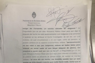 Exclusivo: "Llamé a la comisaría porque al ver al padre de Fernando sentí impotencia"