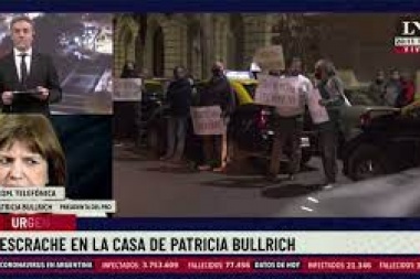 Echaron de C5N al periodista que promovió un escrache a Patricia Bullrich