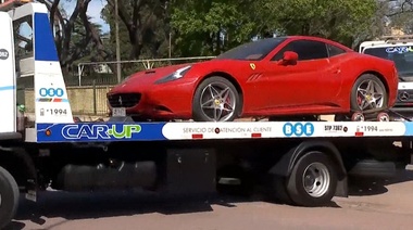 Balcedo le dio de baja a la SUBE: como adelantó Diario Full la justicia uruguaya le devolvió la Ferrari y otros alta gama