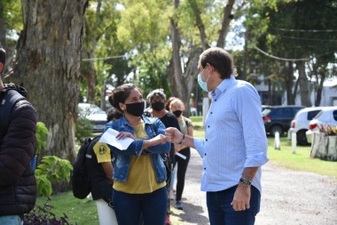 Garro se reunió con los primeros cooperativistas que pasarán a la planta municipal