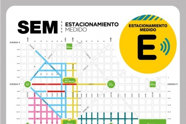 A partir de este lunes, el Estacionamiento Medido vuelve de 7 a 20 de lunes a sábados