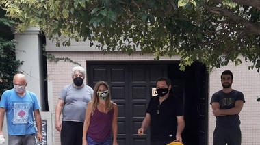 Los taxistas de Berón salen a pintar "No Estacionar" a los vecinos que se lo pidan