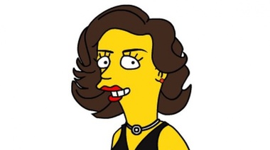 Después de las fotos "de viejos" llega "verse como personaje de Los Simpson"