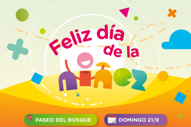 Con variedad de actividades gratuitas el municipio platense celebra el Día de la Niñez