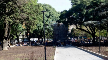 Con una fiesta popular reinauguran la histórica Plaza Rocha de La Plata