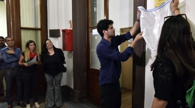 Virginia Luz Ilarucci se llama ahora la  Sala de Prensa  del Concejo Deliberante platense