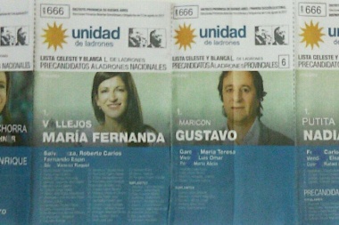 Moreno: Unidad Ciudadana denunció reparto de boletas truchas con mensajes agraviantes