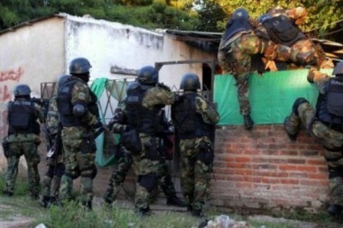 "Arsenal" en el Mercadito: en el barrio de los tiroteos narco secuestraron un revólver 38 y tres balas