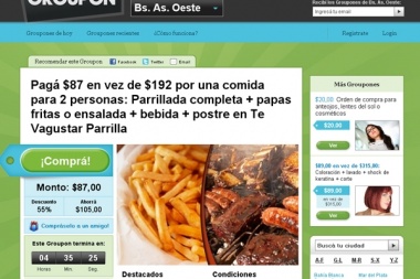 Por la crisis, cierra la sucursal platense de Grupón