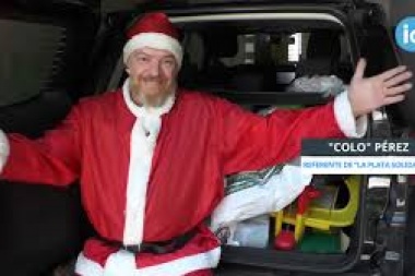 Nuevo o viejo, pero en buen estado: La Plata Solidaria arrancó su tradicional campaña "Ni un chico sin Papá Noel"