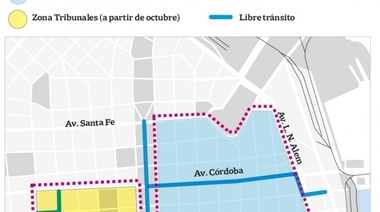 Tránsito restringido en el centro: arranca en la capital un sistema que estudian implementar en La Plata