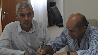 Secco y Cagliardi firmaron un histórico acuerdo de cooperación entre Berisso y Ensenada