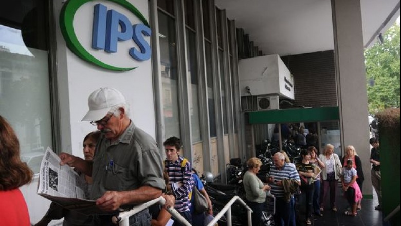Desde el viernes cobran los jubilados y pensionados del IPS