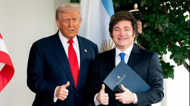 Otra estrella en su bandera: Trump se adjudicó el triunfo de Milei y celebró que "estamos obteniendo un fuerte manejo en América del Sur"