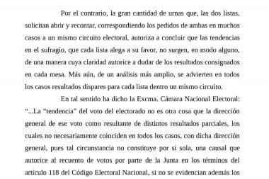 La de Intratables tampoco: el juez no quiere abrir más urnas pero militantes de La Tolosa P dicen que "se van a revisar 7.000 votos"