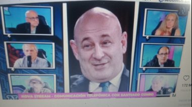 No soportó que recuerden que le ganó Burlando: un furioso Santiago Cúneo insultó y amenazó a periodistas durante un programa de stream