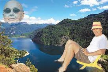 Crece la indignación por la visita de Macri a Lago Robado de su amigo el "Pirata" Lewis