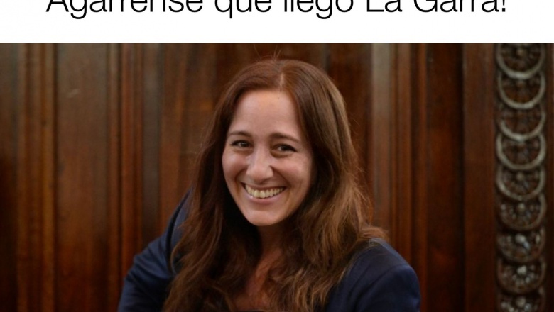 Lanza su espacio ultra garrista: Julieta Quintero quiere que donde esté La Cámpora vaya La Garra y ya hay memes